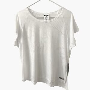 Reebok Women's Core 10 Lightweight T-shirt, bright white, size M